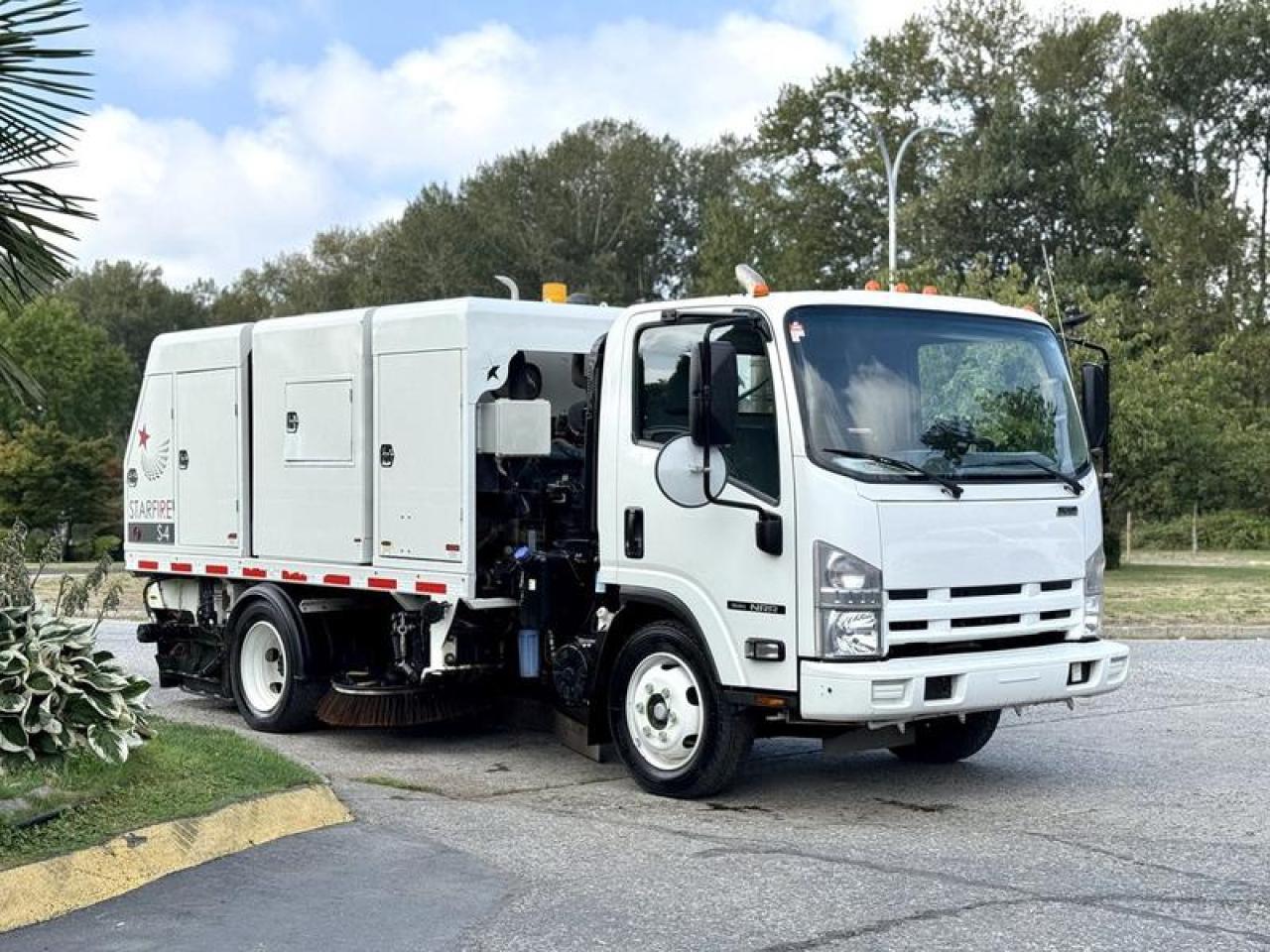 Used 2013 Isuzu NQR StarFire S-4 Diesel Street Sweeper for sale in Burnaby, BC