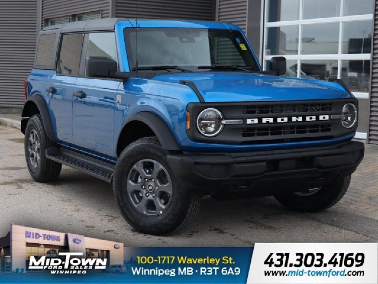 New 2025 Ford Bronco Big Bend | Dual Zone Climate | Auto Start-Stop for sale in Winnipeg, MB