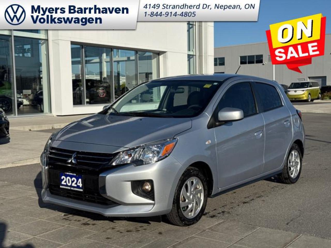 Used 2024 Mitsubishi Mirage ES  - Bluetooth -  Rear Camera for sale in Nepean, ON