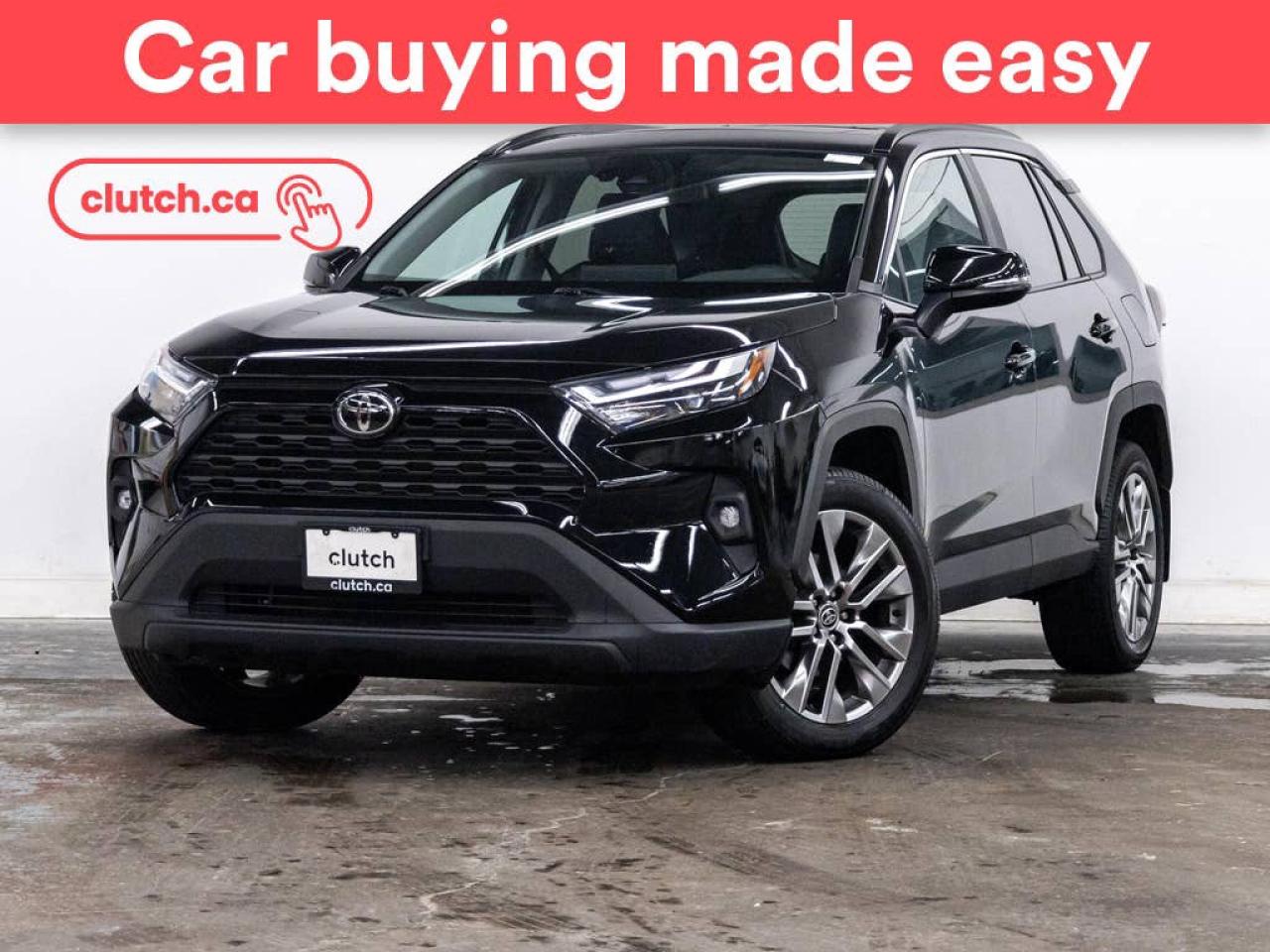 Used 2022 Toyota RAV4 XLE AWD w/ Premium Pkg w/ Apple CarPlay & Android Auto, Power Moonroof, Heated Steering Wheel for sale in Toronto, ON