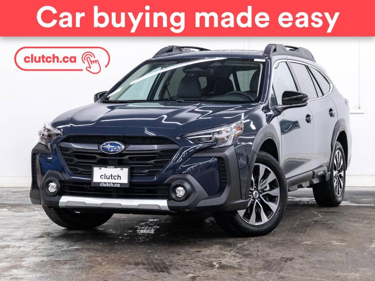Used 2024 Subaru Outback Limited AWD w/ Apple CarPlay & Android Auto, Power Moonroof, Heated Steering Wheel for sale in Toronto, ON