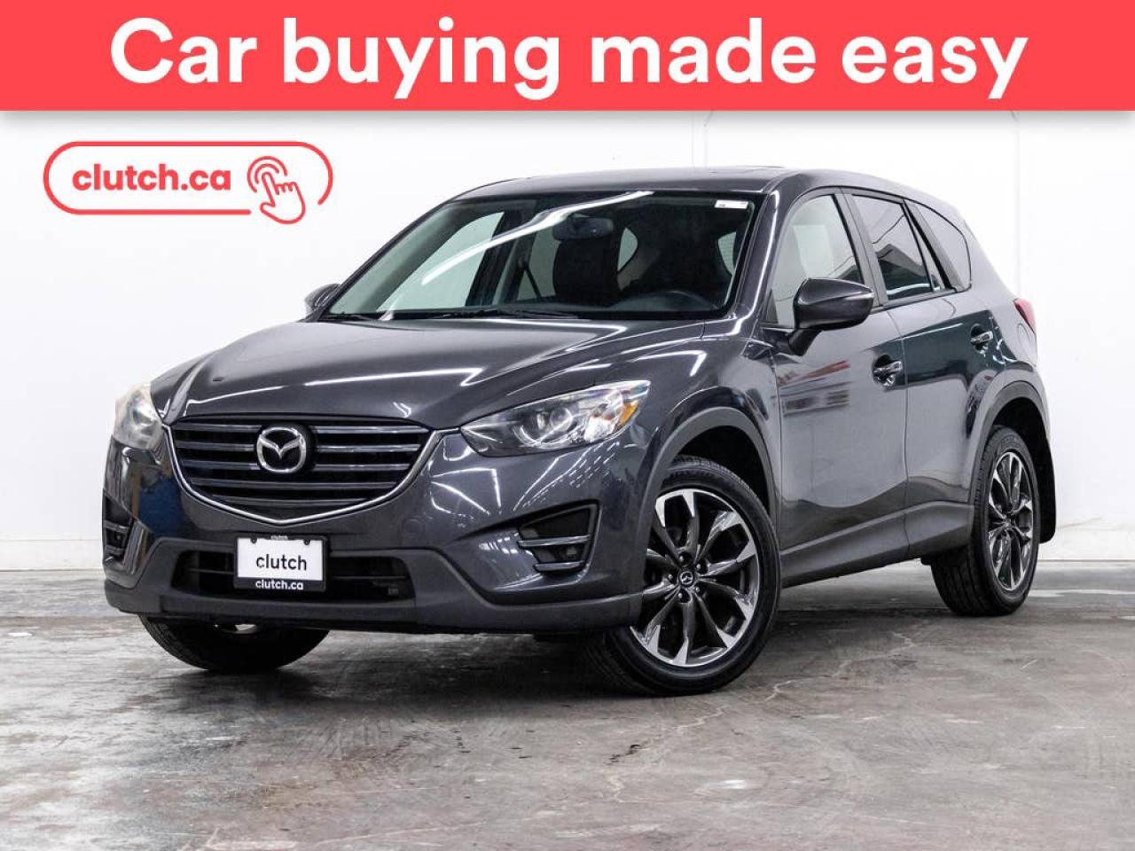 Used 2016 Mazda CX-5 GT AWD w/ Power Moonroof, Nav, Heated Front Seats for sale in Toronto, ON