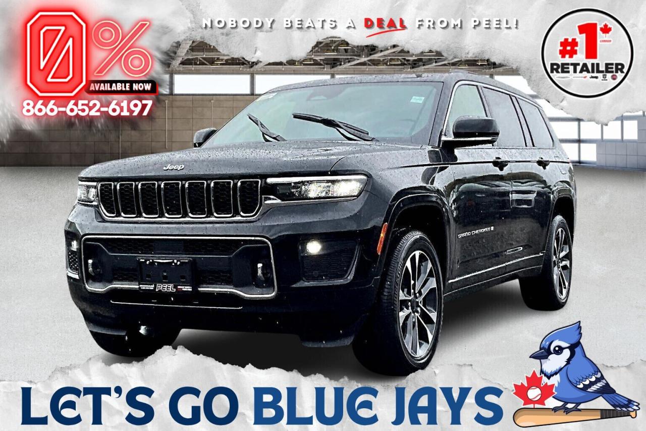 New 2025 Jeep Grand Cherokee L OVERLAND | 7-Passenger | Tow Pkg | Nappa Leather for sale in Mississauga, ON