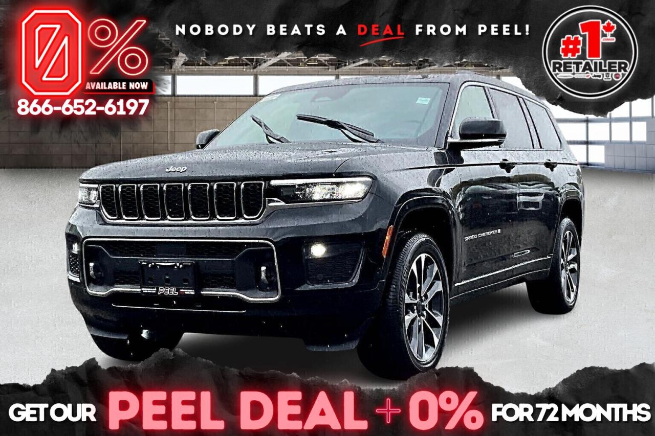 New 2025 Jeep Grand Cherokee L OVERLAND | 7-Passenger | Tow Pkg | Nappa Leather for sale in Mississauga, ON