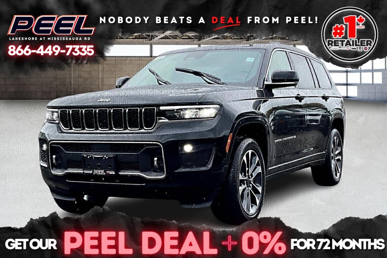 New 2025 Jeep Grand Cherokee L OVERLAND | 7-Passenger | Tow Pkg | Nappa Leather for sale in Mississauga, ON