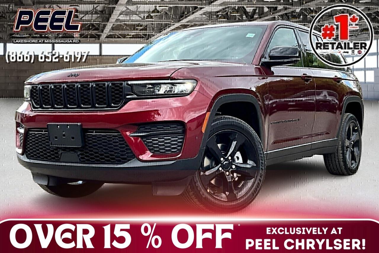 New 2025 Jeep Grand Cherokee ALTITUDE 4X4 | Leather | Power Sunroof | Tow Pkg for sale in Mississauga, ON