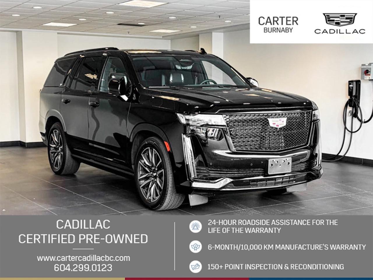 Used 2023 Cadillac Escalade SPORT PLATINUM 4WD | SUNROOF/PWR SEATS & LIFTGATE for sale in Burnaby, BC
