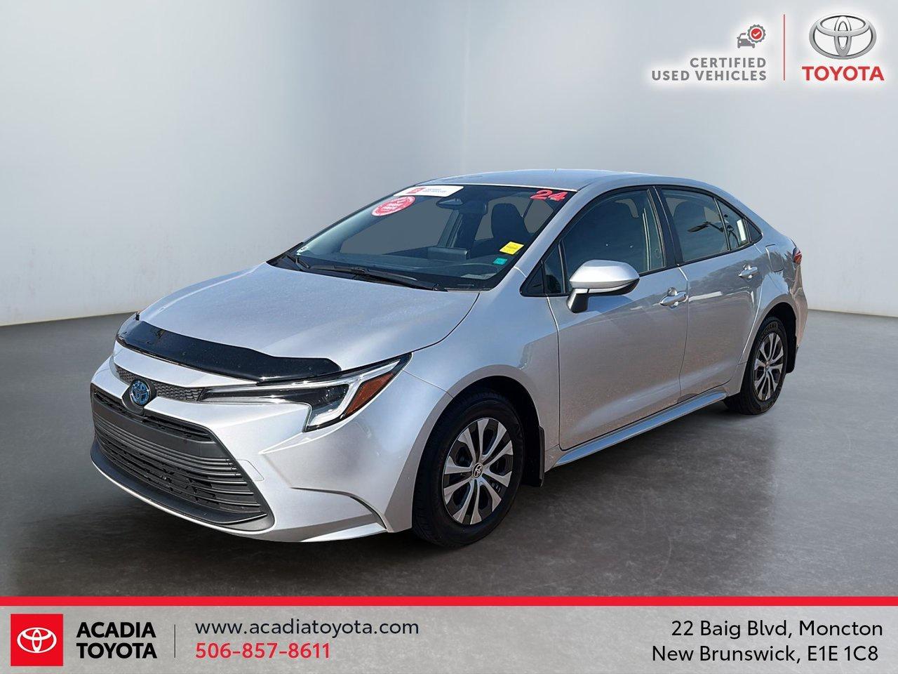 Used 2024 Toyota Corolla Hybrid LE for sale in Moncton, NB