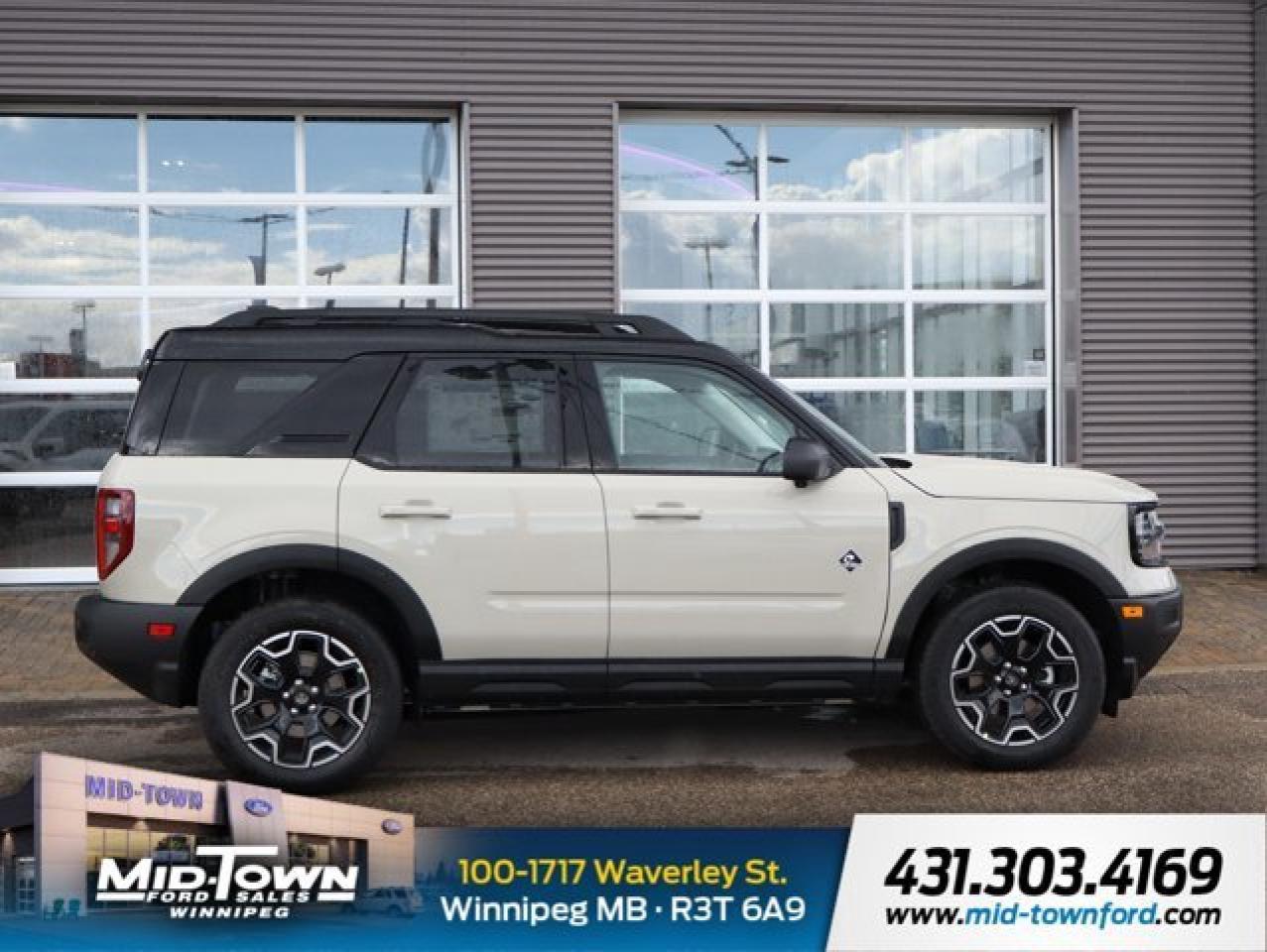 New 2025 Ford Bronco Sport Outer Banks | Remote Start | Power Moonroof for sale in Winnipeg, MB