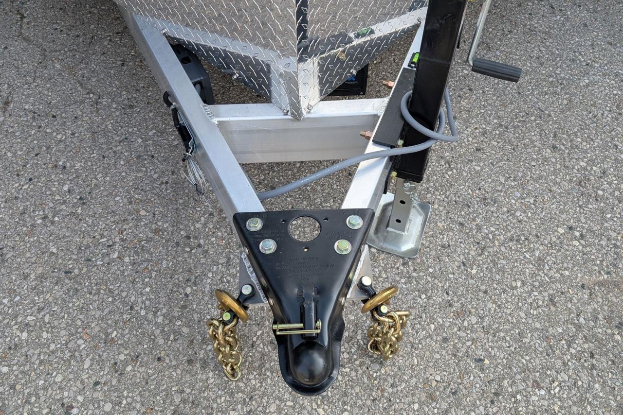 2025 Canadian Trailer Company 7x14 V Nose Cargo Trailer Aluminum Tandem Axle