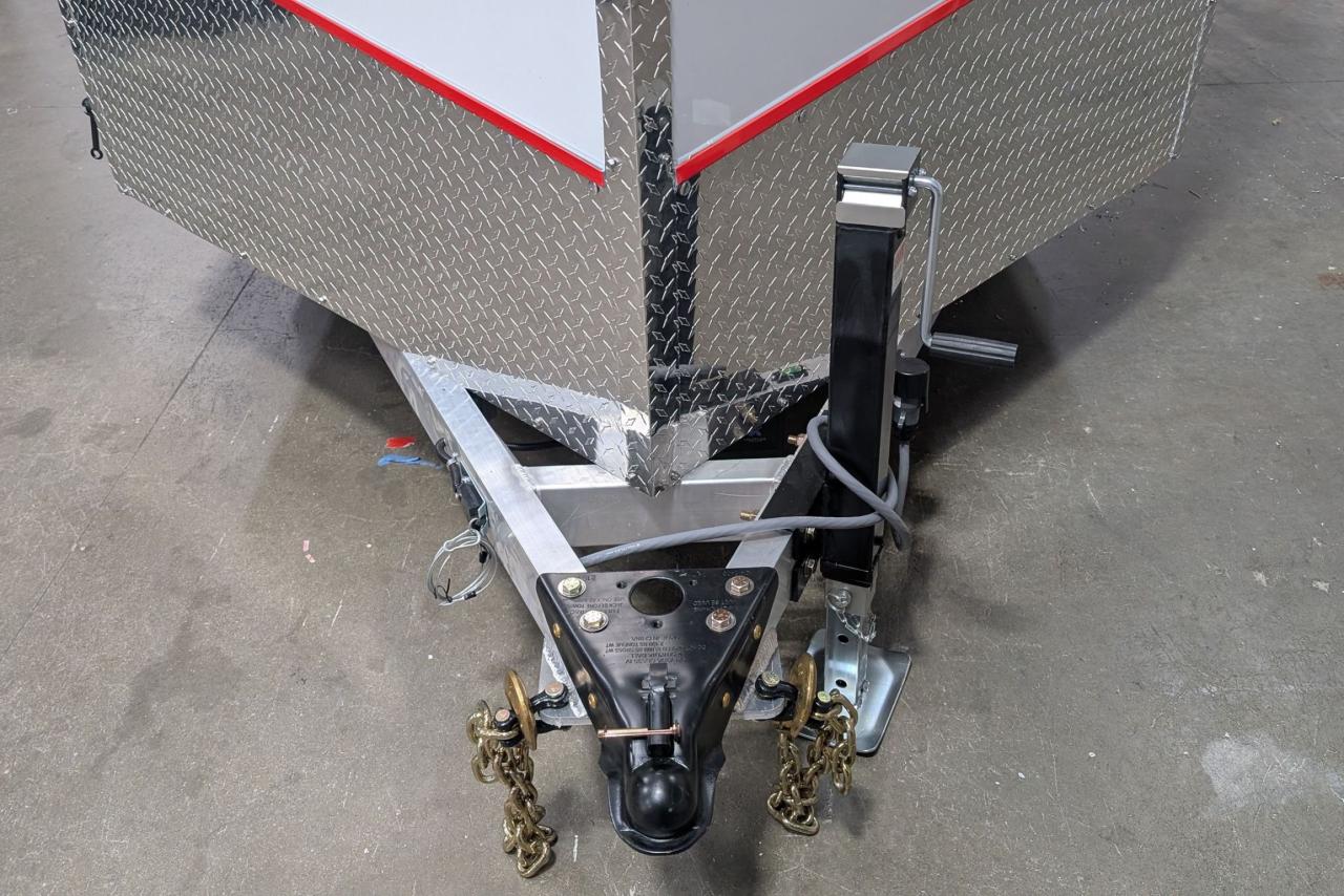 2025 Canadian Trailer Company 7x14 V Nose Cargo Trailer Aluminum Tandem Axle