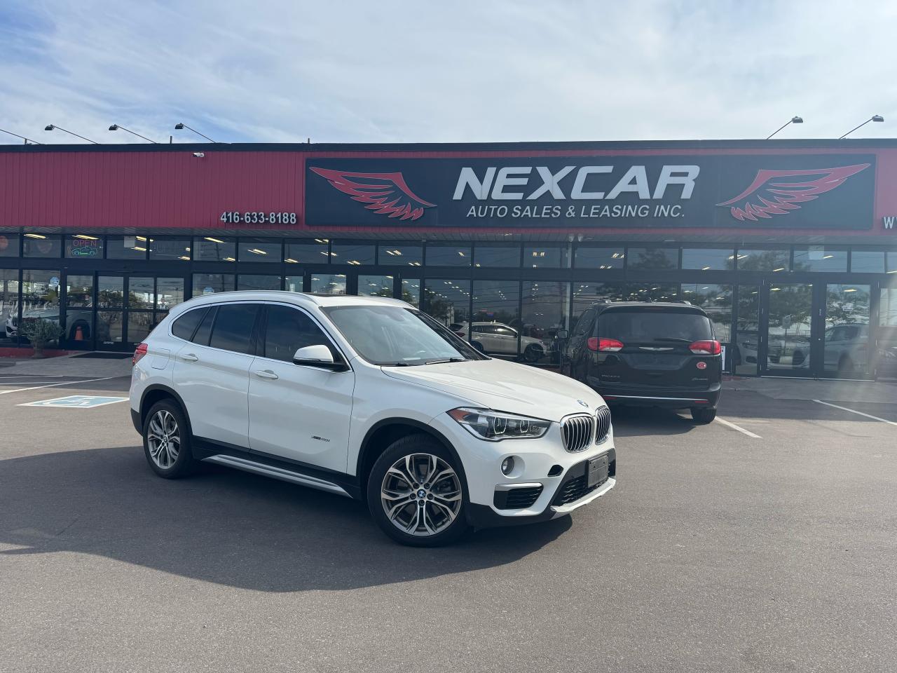 Used 2017 BMW X1 XDRIVE 28i LEATHER PAN/ROOF B/SPOT CARPLAY CAMERA for sale in North York, ON