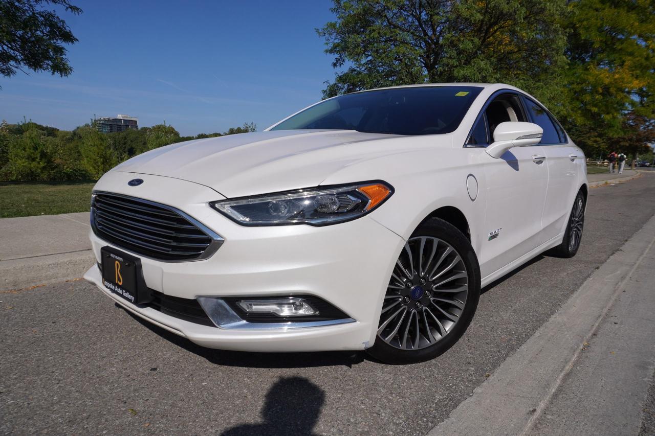 2017 Ford Fusion Energi 1 OWNER / NO ACCIDENTS / TITANIUM / PLUG-IN HYBRID