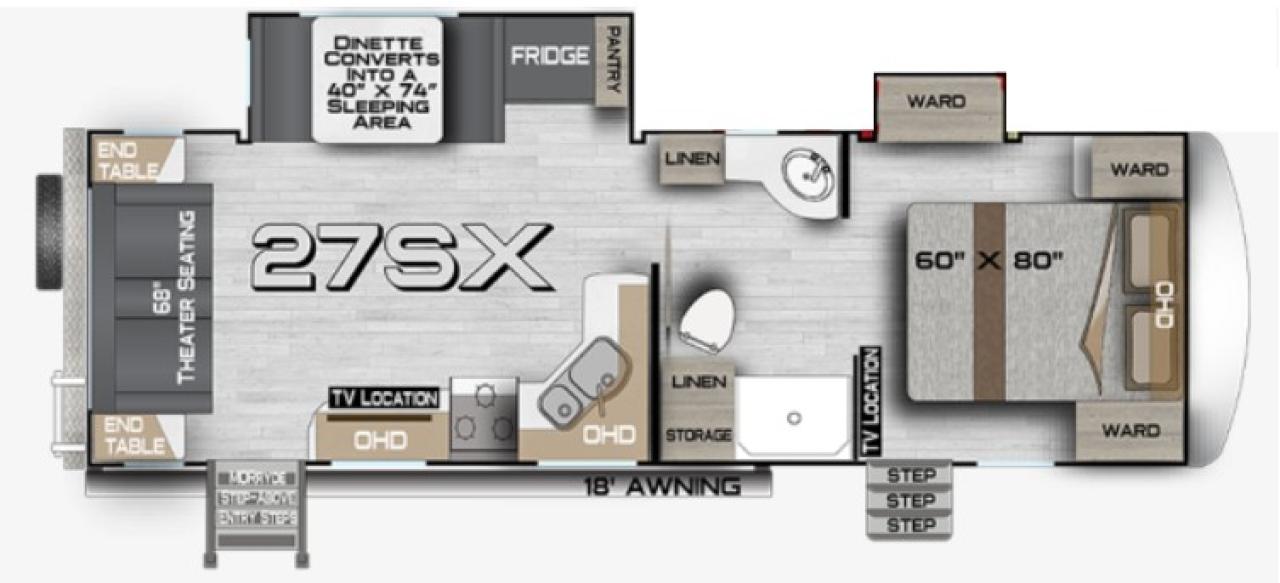 2026 ARCTIC FOX 27SX NXT 