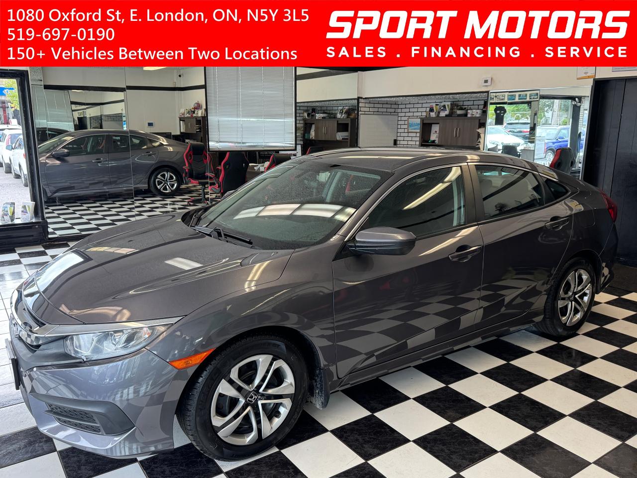 Used 2018 Honda Civic LX+New Tires+ApplePlay+Camera+CLEAN CARFAX for sale in London, ON