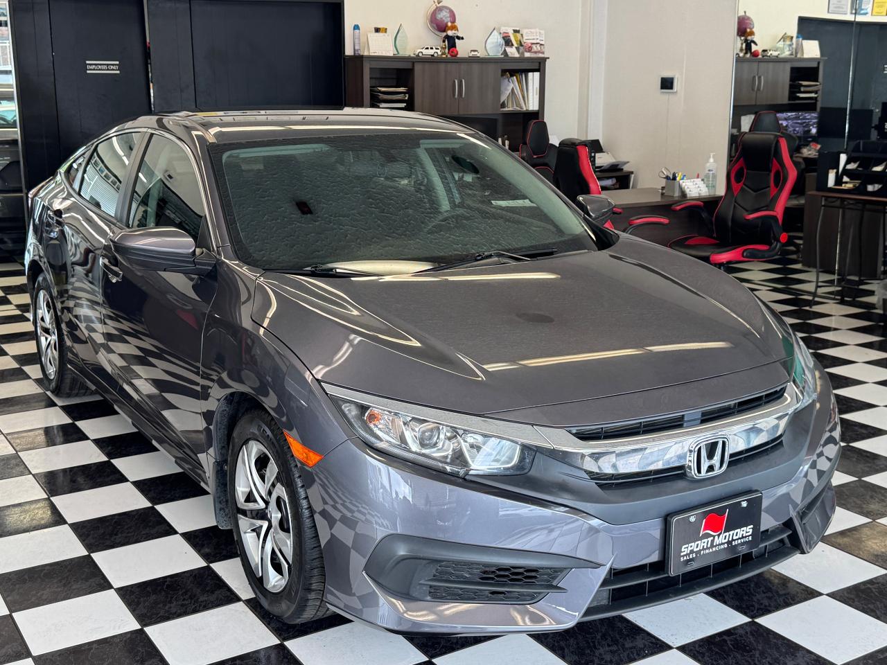 2018 Honda Civic LX+New Tires+ApplePlay+Camera+CLEAN CARFAX - Photo #7