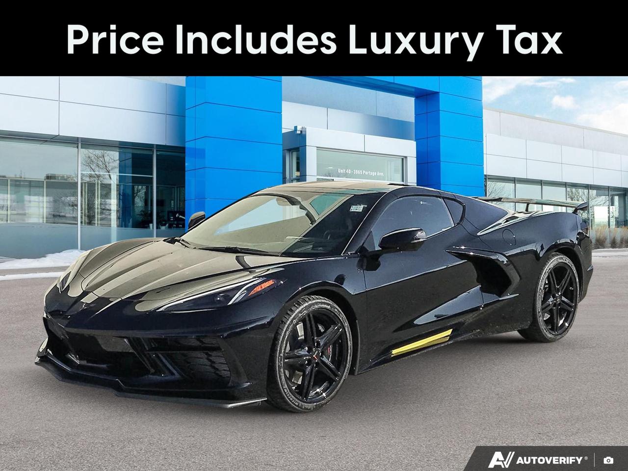 Price includes Added Accessories Plus Battery Protection Package | 3 Years Sirius XM | Performance Package
Experience the future of American sports cars with the 2026 Chevrolet Corvette 1LT. This cutting-edge vehicle combines power, style, and advanced technology to deliver an unparalleled driving experience.

- 6.2L 8-cylinder engine for exhilarating performance
- Rear-wheel drive for precise handling and control
- Sleek black exterior paired with a refined Jet Black interior
- Advanced Lane Keep Assist with Lane Departure Warning
- Bose Premium 10-speaker system for immersive audio
- IntelliBeam auto high beam for enhanced visibility
- Dual-zone automatic climate control for optimal comfort

Dont miss your chance to own this remarkable piece of automotive engineering. Reserve your 2026 Chevrolet Corvette today or contact Birchwood Chevrolet Buick GMC to schedule a test drive and experience the future of performance firsthand.
See three brands under one roof at Birchwood Chevrolet Buick GMC  the only place in Winnipeg where you can compare GMC, Chevrolet, and Buick all in one visit. Save yourself some time, see a great selection, and learn everything you need to know. 

Your Experience is Everything at Birchwood Chevrolet Buick GMC. 

Click, call (204) 837-5811, or visit Birchwood Chevrolet Buick GMC at the Birchwood Auto Park, 3965 Portage Avenue West at the Perimeter.

Dealer Permit #4240.
Dealer permit #4240