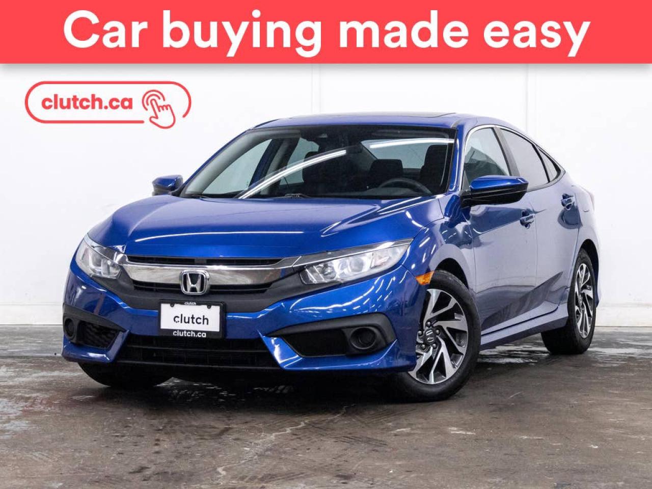 Used 2018 Honda Civic EX w/ Apple CarPlay & Android Auto, Power Moonroof, Heated Front Seats for sale in Toronto, ON