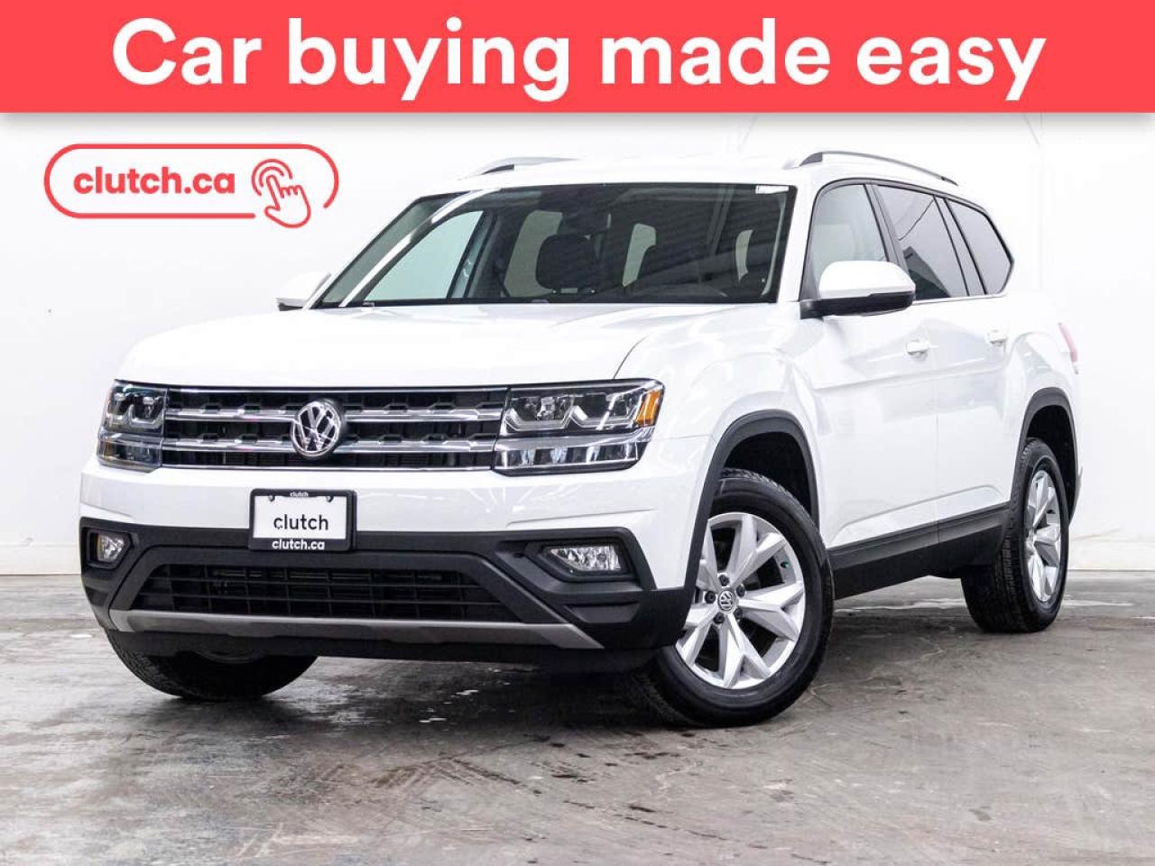 Used 2018 Volkswagen Atlas Comfortline 3.6 FSI 4MOTION AWD w/Apple CarPlay & Android Auto, Heated Front Seats, Backup Cam for sale in Toronto, ON