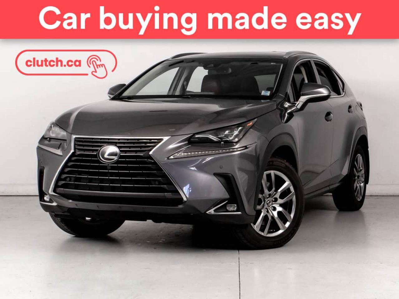 Used 2018 Lexus NX 300 AWD w/ Apple CarPlay, Power Moonroof, Rearview Cam for sale in Bedford, NS