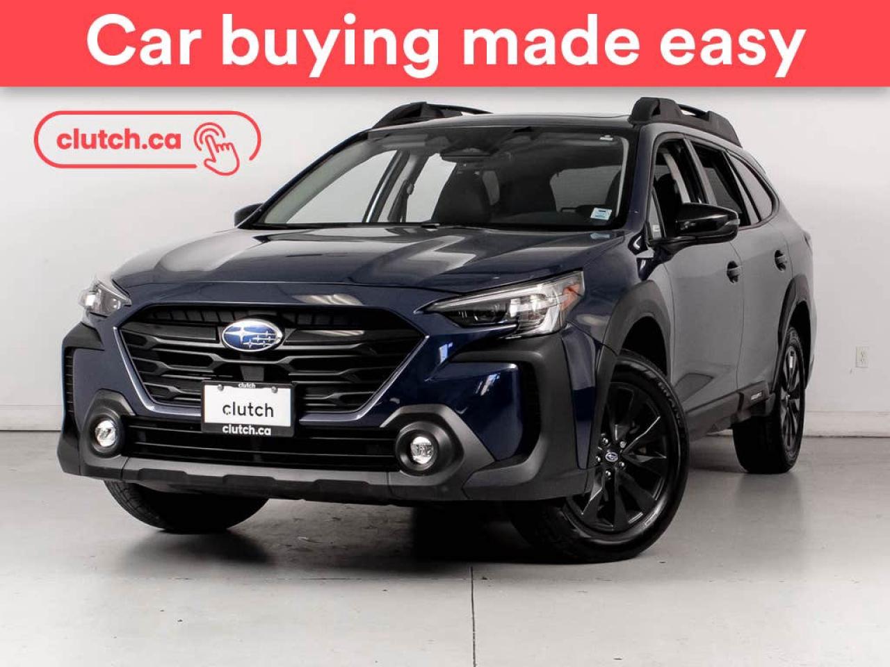 Used 2024 Subaru Outback Onyx AWD w/ Sunroof, Heated Seats, Rearview Cam for sale in Bedford, NS