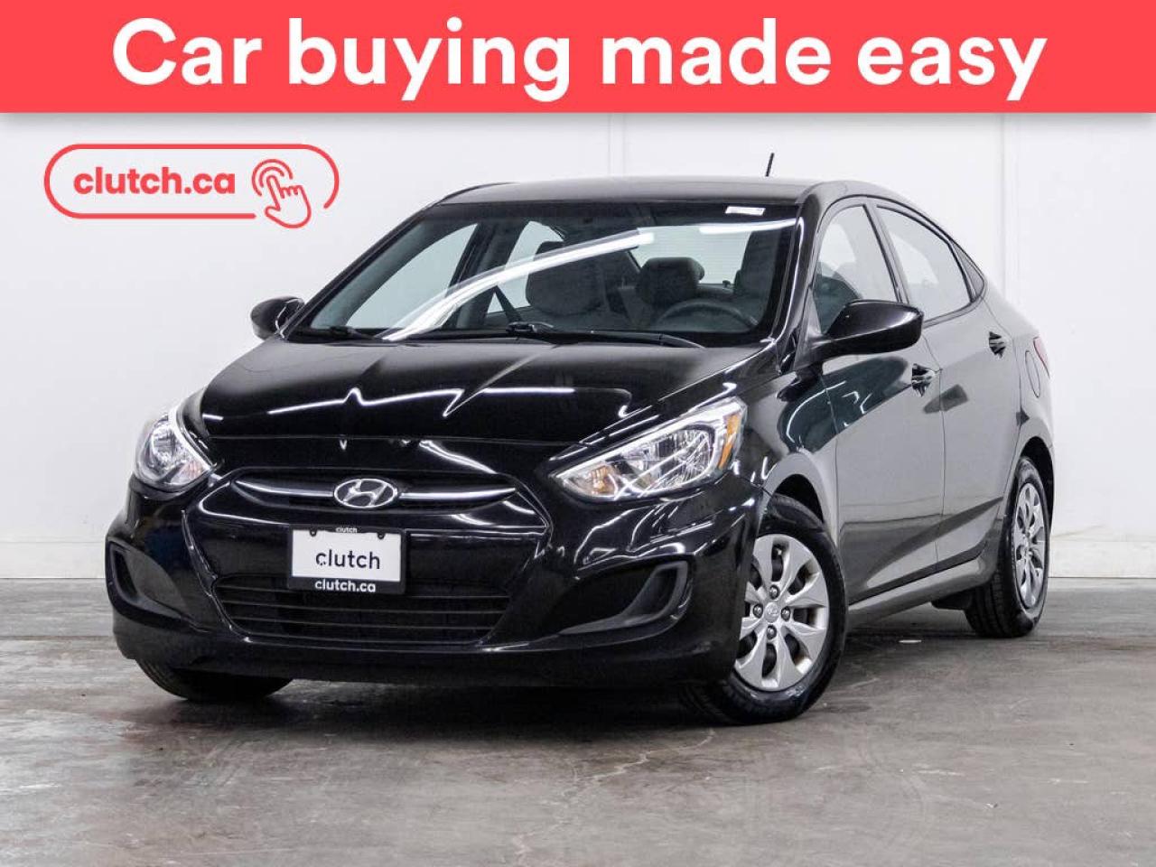 Used 2016 Hyundai Accent GL w/ Heated Front Seats, Bluetooth, Cruise Control for sale in Toronto, ON