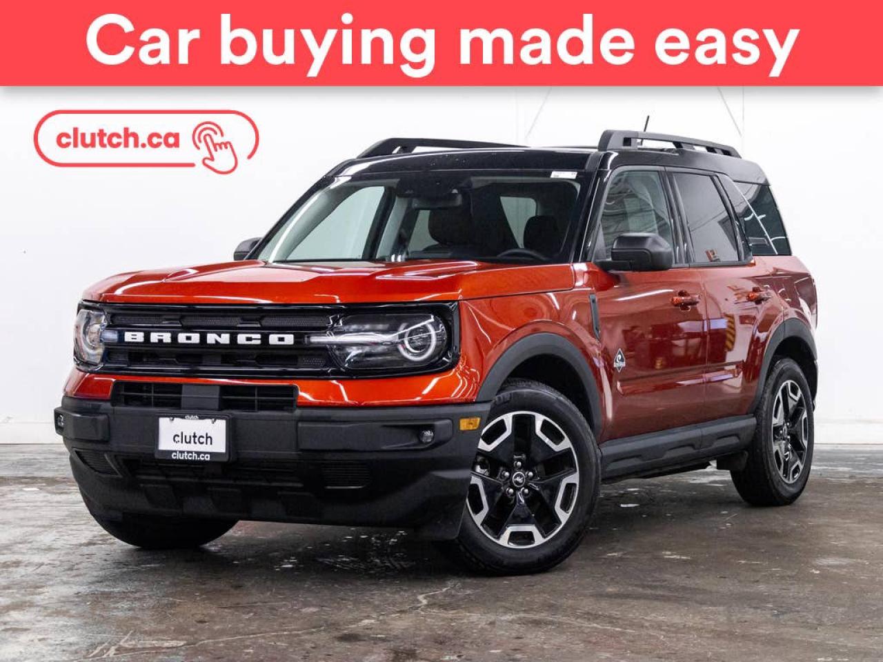 Used 2024 Ford Bronco Sport Outer Banks 4x4 w/Apple CarPlay, Heated Front Seats, Backup Cam for sale in Toronto, ON