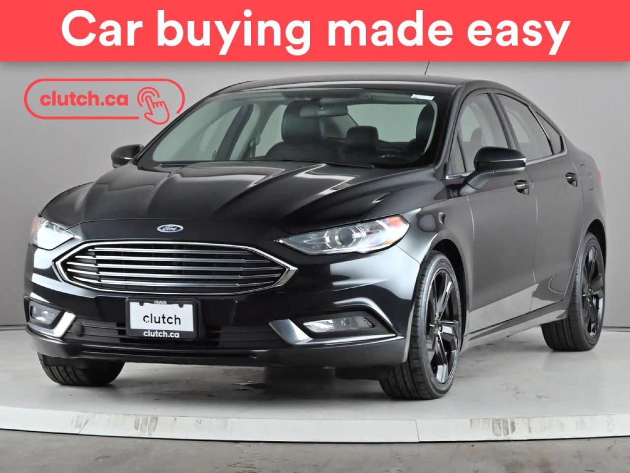 Used 2018 Ford Fusion SE w/ Apple CarPlay, Heated Front Seats, Rearview Cam for sale in Toronto, ON