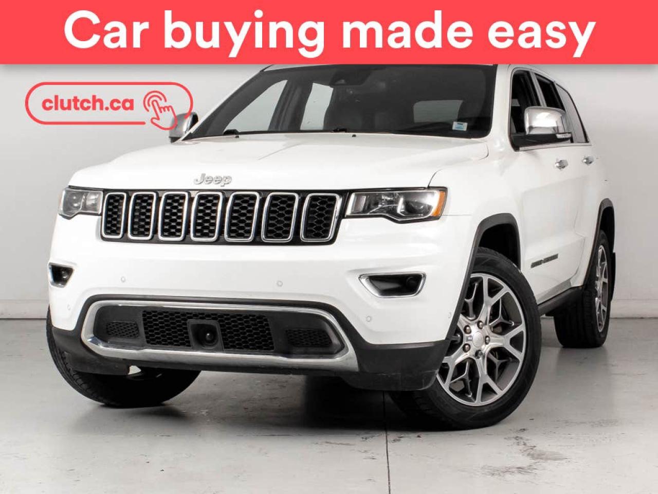 Used 2021 Jeep Grand Cherokee Limited 4x4 w/Bluetooth , Rearview Cam, AppleCarPlay , Android Auto for sale in Bedford, NS