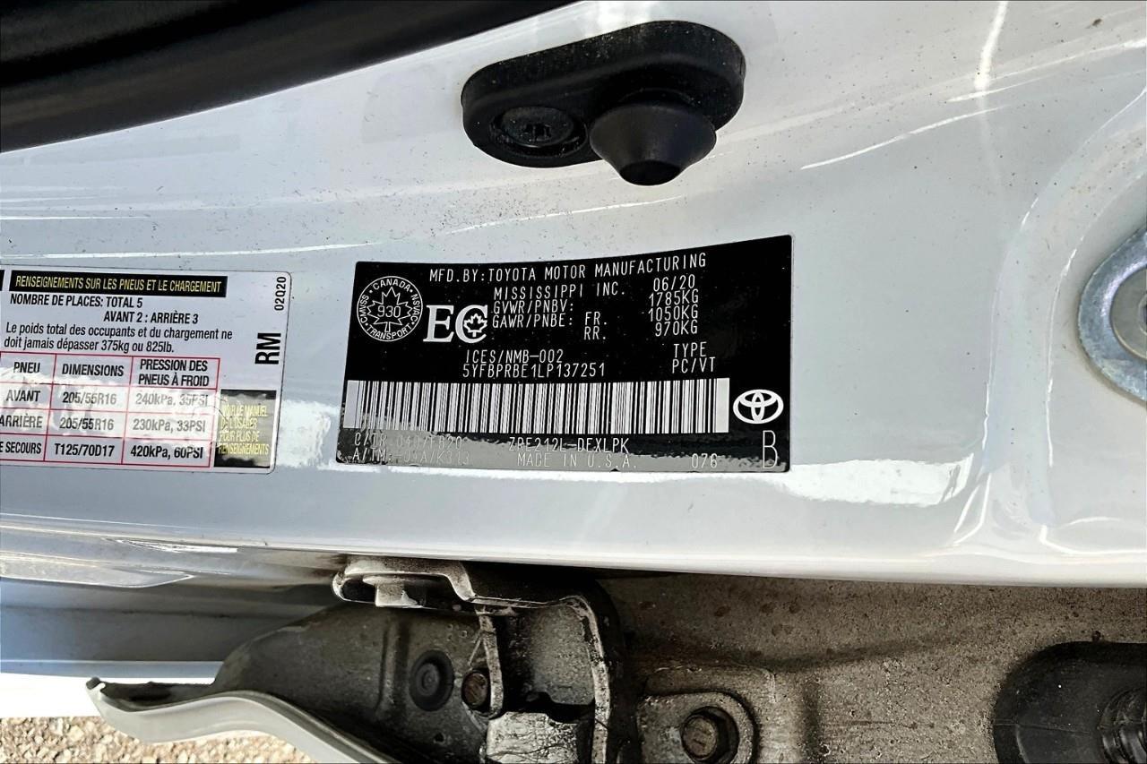 2020 Toyota Corolla L Photo