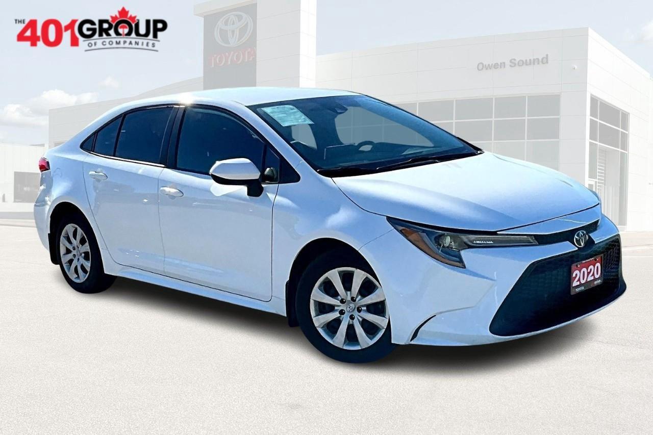 The 2020 Toyota Corolla LE is Canadas best-selling sedan for a reasondependability, efficiency, and everyday comfort. With only 74,557 KM and a no-accident history, this Corolla is a smart choice for commuters, students, or families looking for a practical and affordable ride.<br /><br />- No Accidents / Clean History peace of mind included<br />- Low KM Just 74,557<br />- Fuel-Efficient & Reliable Toyotas reputation for longevity<br /><br />Key Features:<br /><br />- Heated front seats for year-round comfort<br />- Apple CarPlay with touchscreen display<br />- Automatic transmission with smooth performance<br />- Toyota Safety Sense: lane keep assist, pre-collision system, adaptive cruise control<br />- Spacious interior with fold-down rear seats for added cargo space<br />- Air conditioning, Bluetooth connectivity & smart key entry<br /><br />Why This Corolla LE?<br /><br />- Fuel-efficient daily driver that saves money at the pump<br />- Toyota reliability ensures long-lasting ownership<br />- Perfect for commuting, students, or first-time buyers<br />- Non-smoker vehicle, well-maintained and clean<br /><br />This 2020 Toyota Corolla LE delivers affordable ownership, modern tech, and dependable performance a sedan that simply makes sense.<br /><br />Call today to book your test drive and see why the Corolla is trusted by millions worldwide!