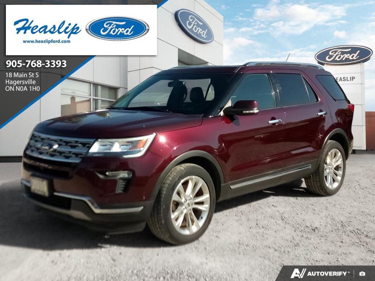 Used 2019 Ford Explorer LIMITED for sale in Hagersville, ON