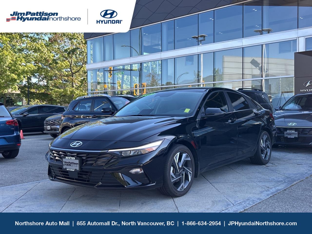 Used 2025 Hyundai Elantra Hybrid Luxury - As Good As New but Better Value! for sale in North Vancouver, BC