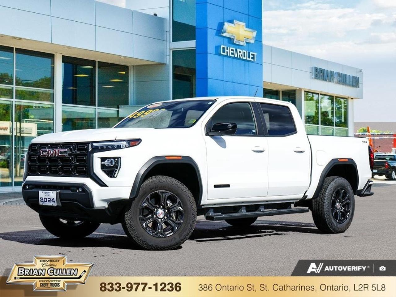 Used 2024 GMC Canyon Elevation Crew Cab Short Box 4-Wheel Drive Elevation for sale in St Catharines, ON