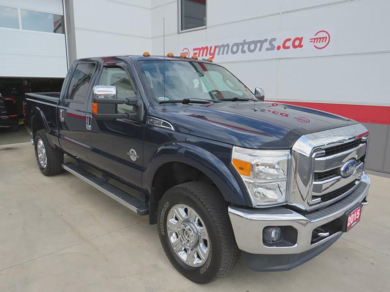 2015 Ford F-250 Super Duty SRW Lariat | Low Km | Safety Certified | Excellent Condition | Diesel | Running Boards | Tow Hitch | Alloy Rims | Leather | Loaded | Heated Seats | Reverse Camera | Cruise Control | Bluetooth Photo