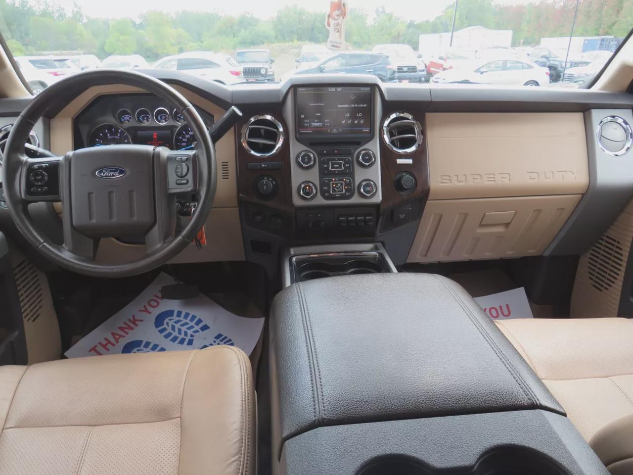 2015 Ford F-250 Super Duty SRW Lariat | Low Km | Safety Certified | Excellent Condition | Diesel | Running Boards | Tow Hitch | Alloy Rims | Leather | Loaded | Heated Seats | Reverse Camera | Cruise Control | Bluetooth Photo