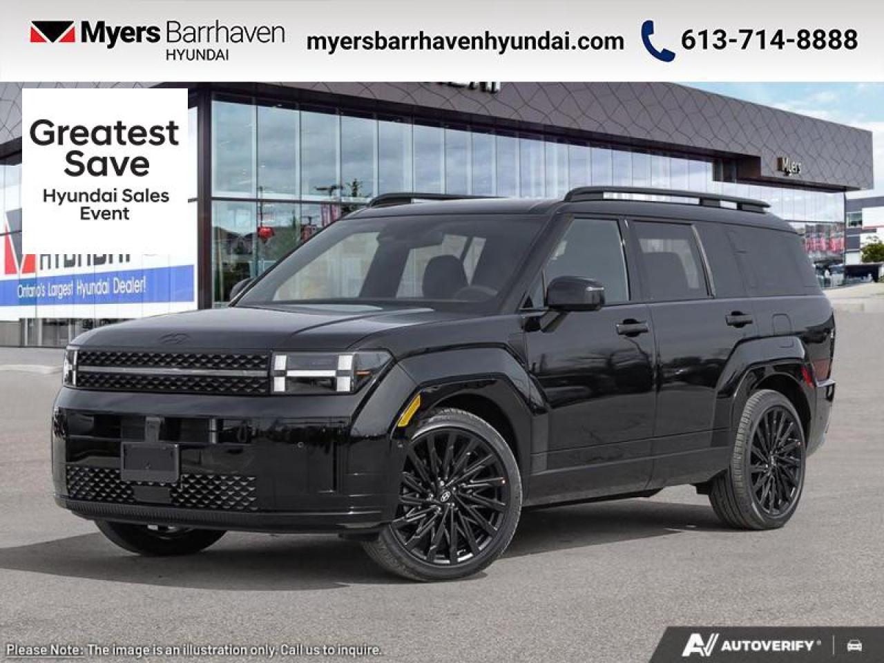 New 2025 Hyundai Santa Fe Ultimate Calligraphy  - HUD - $384 B/W for sale in Nepean, ON