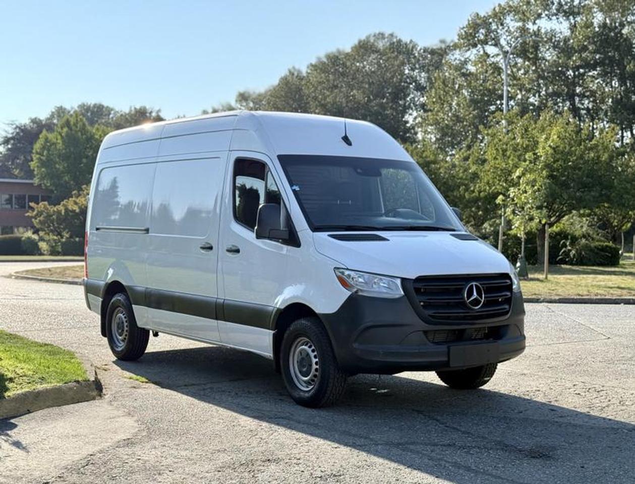 2020 Mercedes-Benz Sprinter 2500 High Roof Diesel Cargo Van 144-inch WheelBase, 3.0L, 6 cylinder, 2 door, automatic, rear wheel drive 4X2, cruise control, AM/FM radio, power door locks, power windows, power mirrors, white exterior, black interior, cloth. Bluetooth, push button start, navigation. Overall vehicle measurements: 233 L x 79 W x 107 H. This item is currently OFFSITE. You must register an appointment with our office to schedule an offsite viewing. Appointments must be made a minimum of one business day in advance (and as defined by the days that Repo.com is open for business) before your appointment can be scheduled and confirmed. We may, at our own discretion, instead opt to transport smaller items to Repo.coms main yard for viewing purposes.  $43,730.00 plus $375 processing fee, $44,105.00 total payment obligation before taxes.   Listing report, warranty, contract commitment cancellation fee, financing available on approved credit (some limitations and exceptions may apply). All above specifications and information is considered to be accurate but is not guaranteed and no opinion or advice is given as to whether this item should be purchased. We do not allow test drives due to theft, fraud, acts of vandalism and undetectable impaired driving. Instead we provide the following benefits: Complimentary Warranty (with options to extend), Limited Money Back Satisfaction Guarantee on Fully Completed Contracts, Contract Commitment Cancellation, and an Open-Ended Sell-Back Option. Ask seller for details or call 604-522-REPO(7376) to confirm listing availability.
