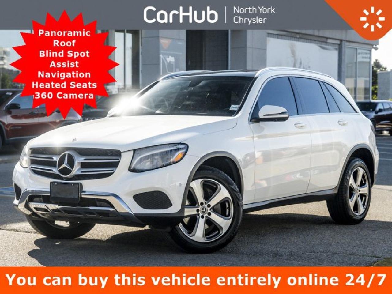 Used 2019 Mercedes-Benz GLC 300 Panoroof Blind Spot Assist Navi 360 Camera Heated Seats for sale in Thornhill, ON