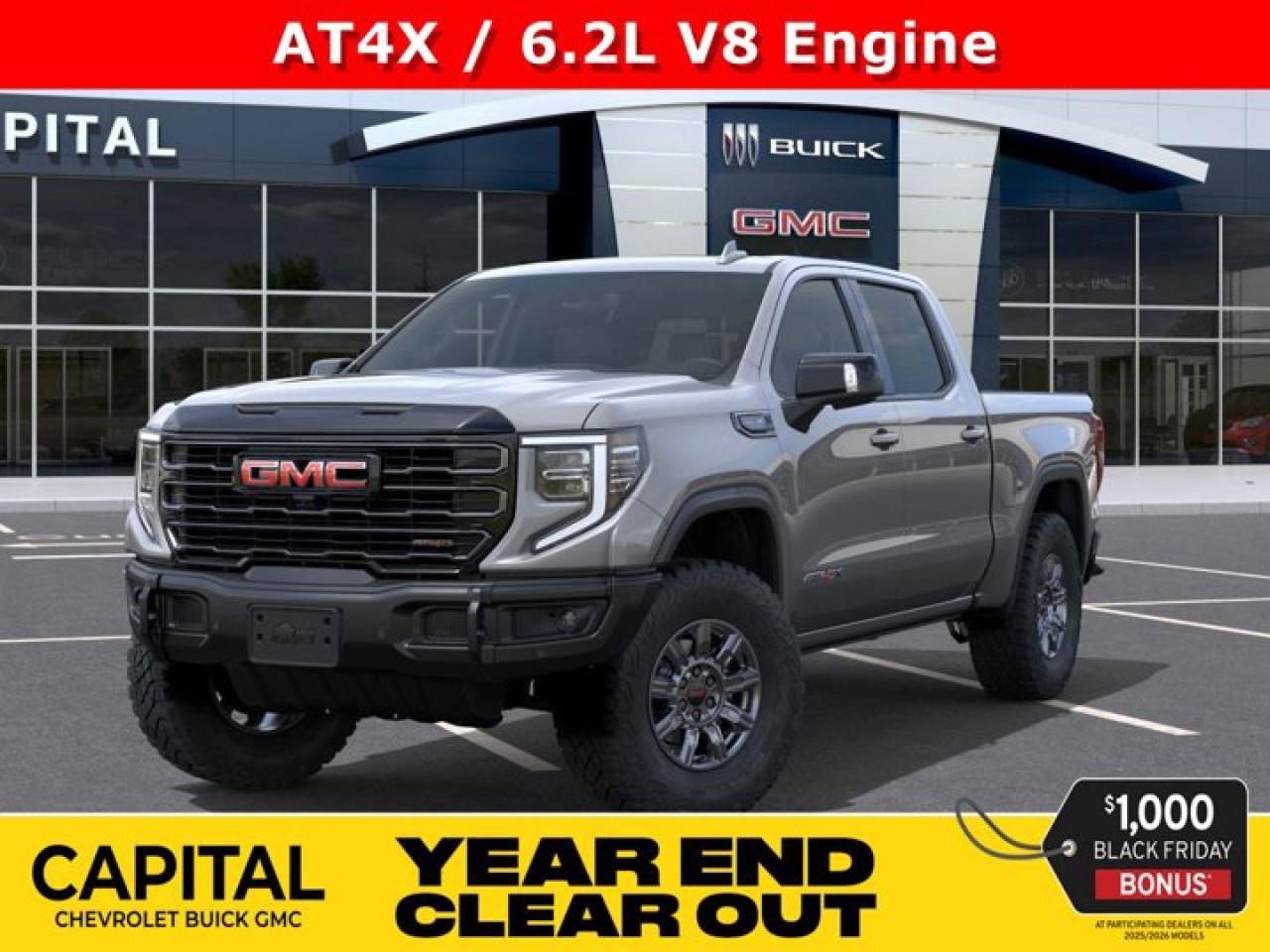 New 2026 GMC Sierra 1500 AT4X for sale in Calgary, AB