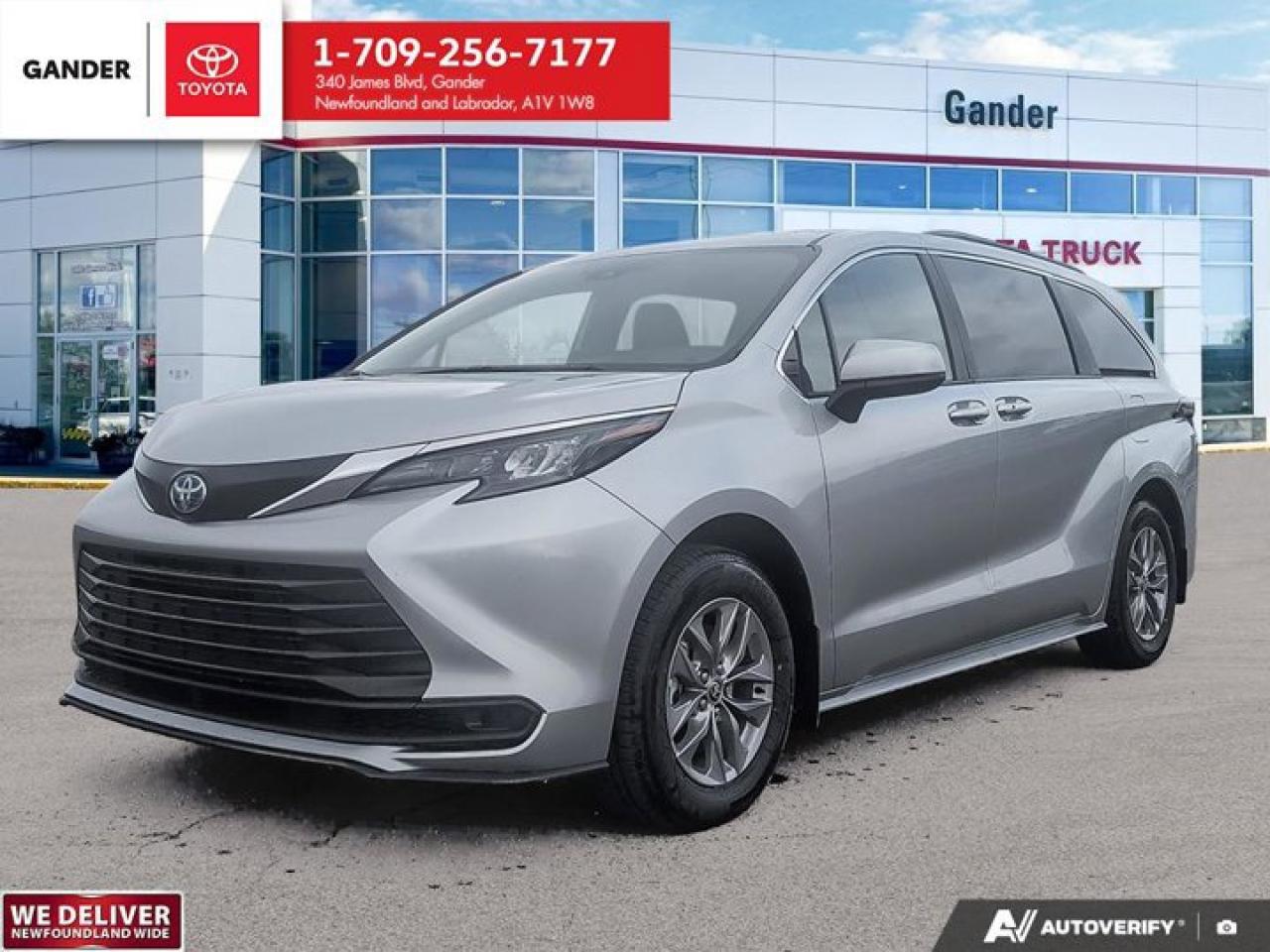 New 2025 Toyota Sienna LE for sale in Gander, NL