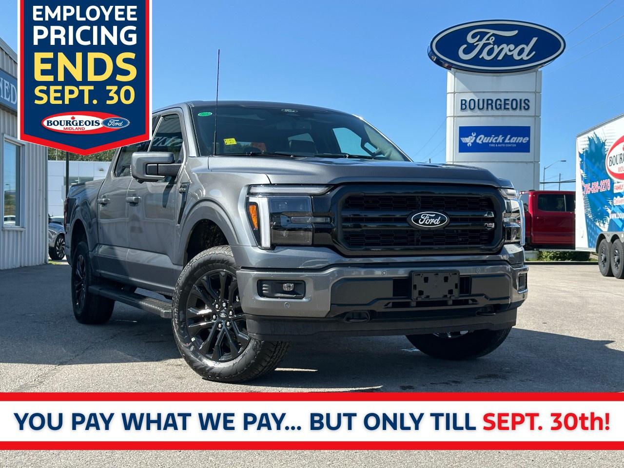 New 2025 Ford F-150 Lariat 4WD SuperCrew 5.5' Box for sale in Midland, ON