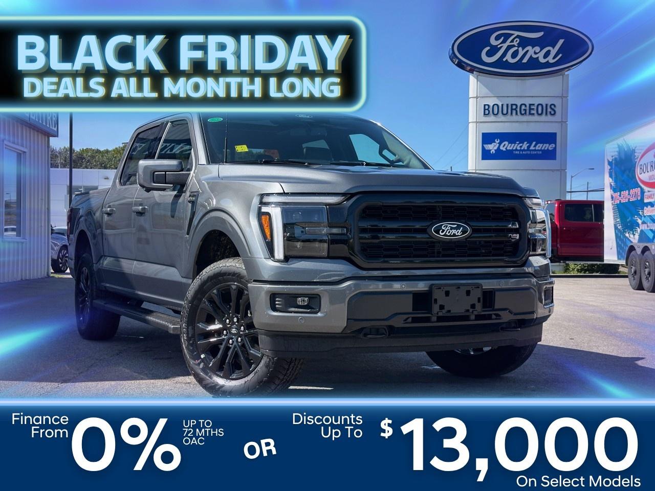 New 2025 Ford F-150 Lariat 4WD SuperCrew 5.5' Box for sale in Midland, ON