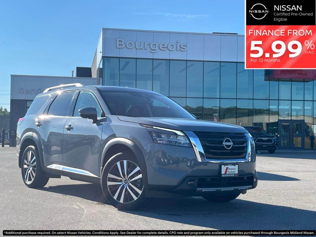Used 2024 Nissan Pathfinder Platinum 4WD for sale in Midland, ON