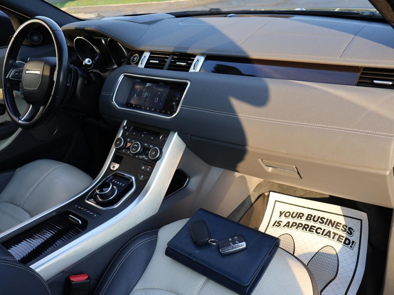 2017 Land Rover Evoque HSE DYNAMIC 4WD CERTIFIED *ACCIDENT FREE*ROVER MAINTAIN* HEADS UP NAV CAMERA BLUETOOTH LEATHER HEAT/COOL PANO ROOF CRUISE ALLOYS - Photo #14