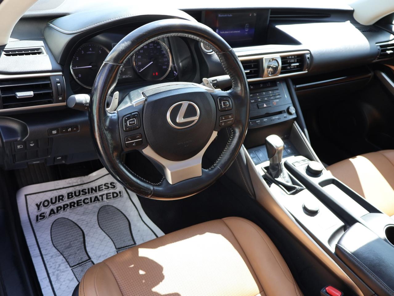 2017 Lexus IS 300 PREMIUM AWD CERTIFIED CAMERA BLUETOOTH LEATHER HEAT/COOL SUNROOF CRUISE ALLOYS - Photo #9