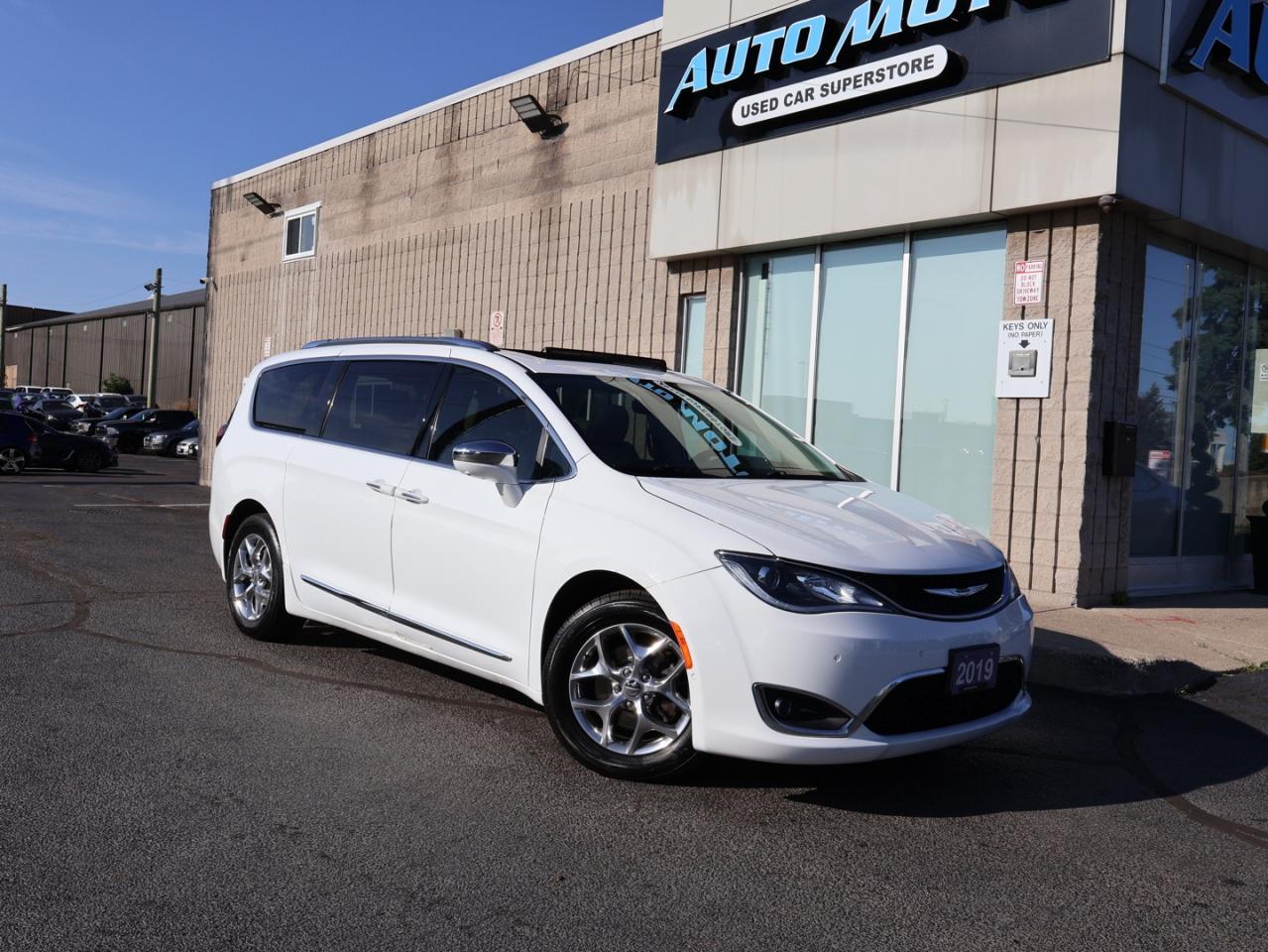2019 Chrysler Pacifica LIMITED CERTIFIED *CHRYSLER MAINTAIN*7 SEATS* NAVI 360 CAMERA PANO ROOF HEAT/COOL LEATHER P,SENSORS CHROME - Photo #8