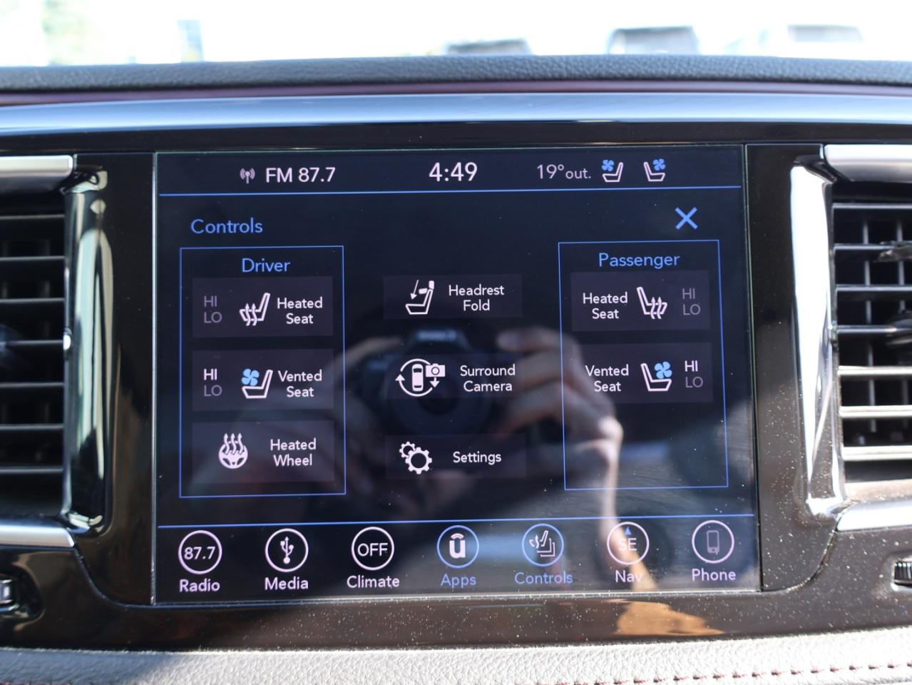 2019 Chrysler Pacifica LIMITED CERTIFIED *CHRYSLER MAINTAIN*7 SEATS* NAVI 360 CAMERA PANO ROOF HEAT/COOL LEATHER P,SENSORS CHROME - Photo #26