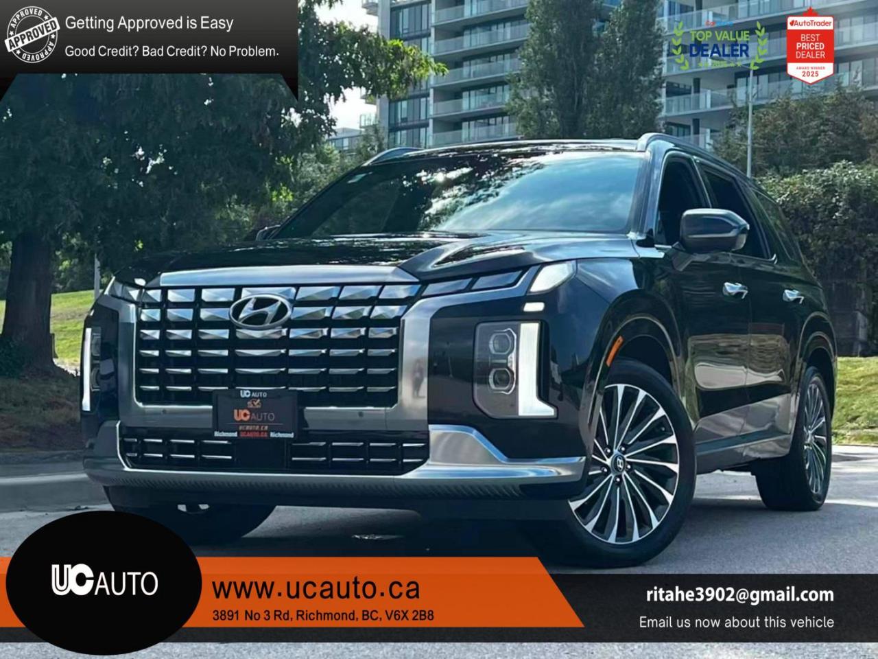 Used 2023 Hyundai PALISADE Ultimate Calligraphy 7-Passenger AWD/ NO ACCIDENT/ BC LOCAL for sale in Richmond, BC
