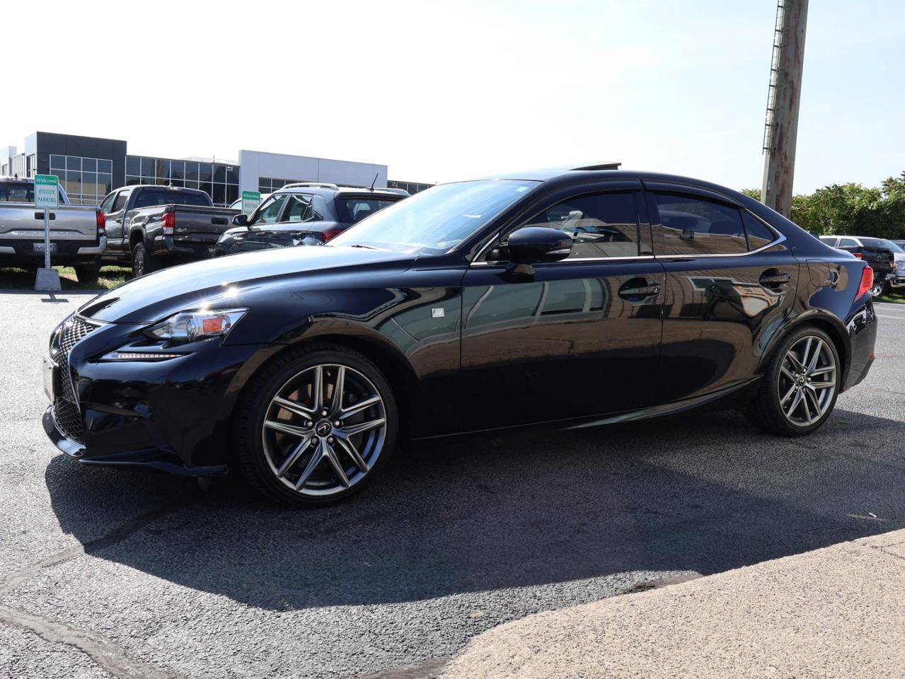 2016 Lexus IS 300 F SPORT AWD CERTIFIED CAMERA NAV BLUETOOTH LEATHER HEATED SEATS SUNROOF CRUISE ALLOYS - Photo #3